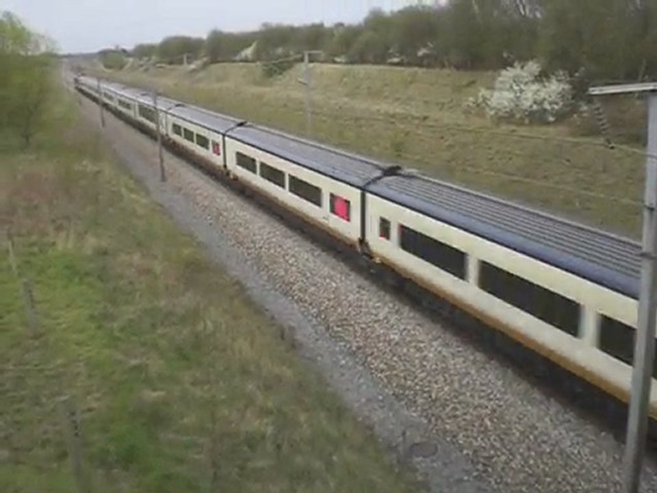 TGV - Eurostar sur la LGV du Nord