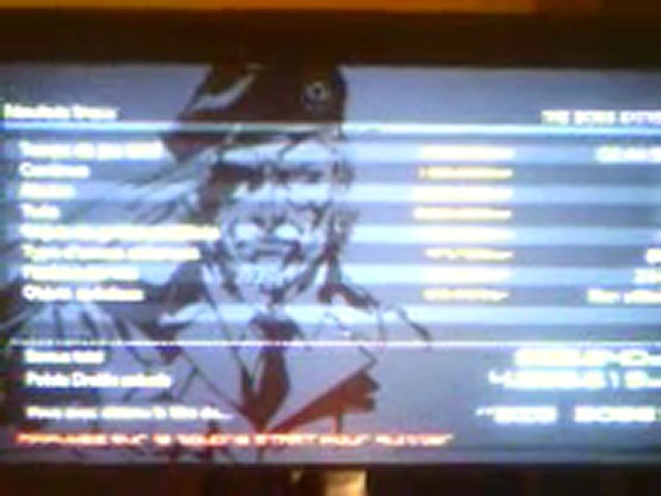 Metal Gear Solid 4 rang  Big Boss