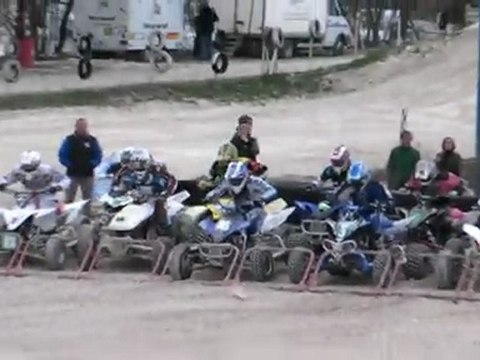 mailly le camp 2010 départ manche 2 quad atv