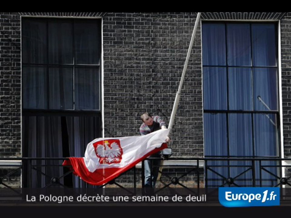 La Pologne décrète une semaine de deuil