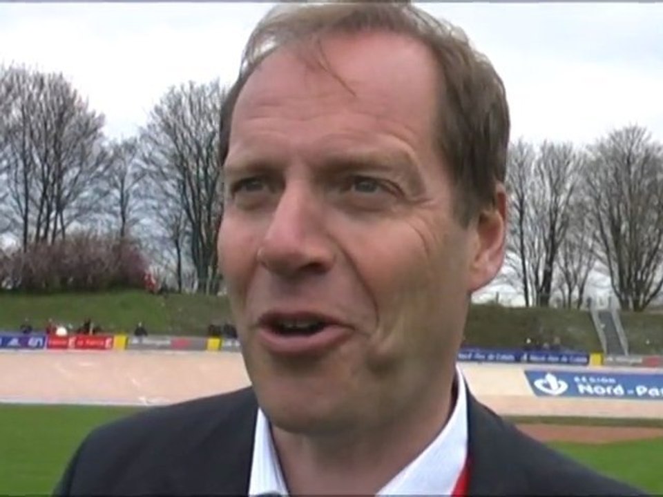Réaction de Christian Prudhomme sur Paris Roubaix 2010