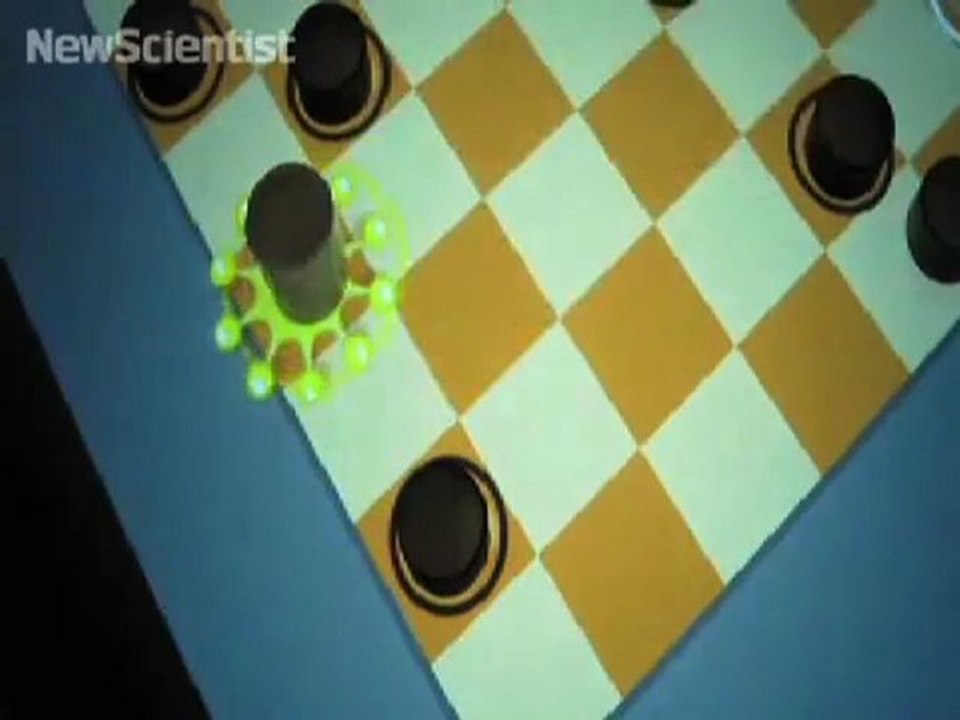 Touch screen interaction goes 3D