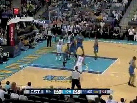 Marcus Thirnton knocks down a nice shot during the second qu