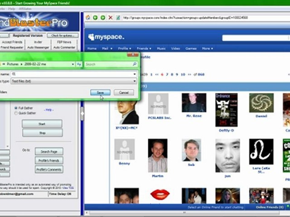 Friend Blaster Pro