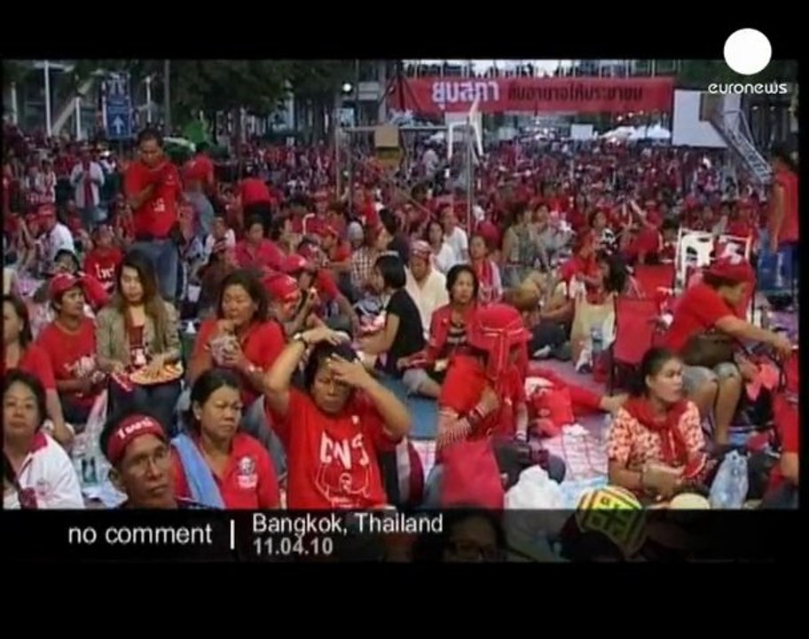 Thaïlande : manifestation des "Chemises Rouges"