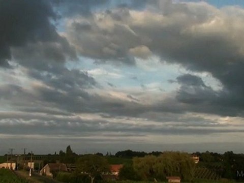 14/07/2009 Video Accélérée 18h-21h30 Lenticulaires/Cumulus