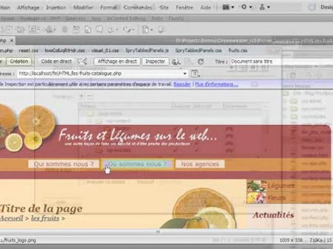 Les nouveautés d´Adobe Dreamweaver CS5 - video2brain