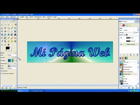 Video tutorial: cómo hacer logotipos con Gimp