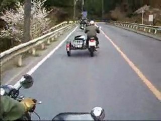 Driving Ural M67 Sidecar 2010 Japan
