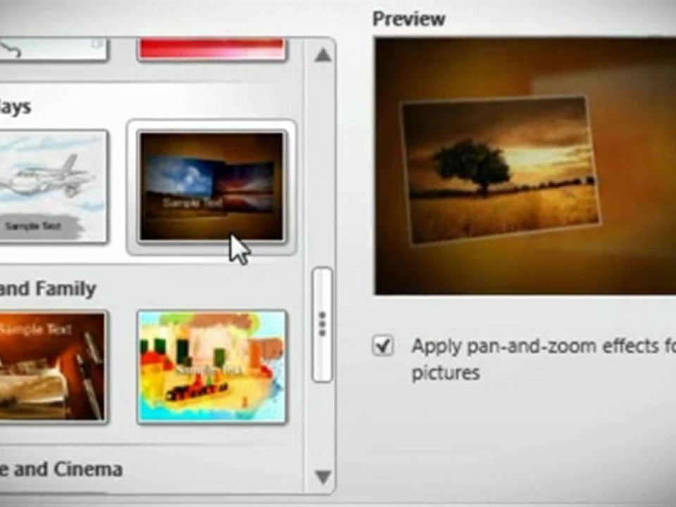 Arrange Photos and Videos for High Quality Slide-shows and M