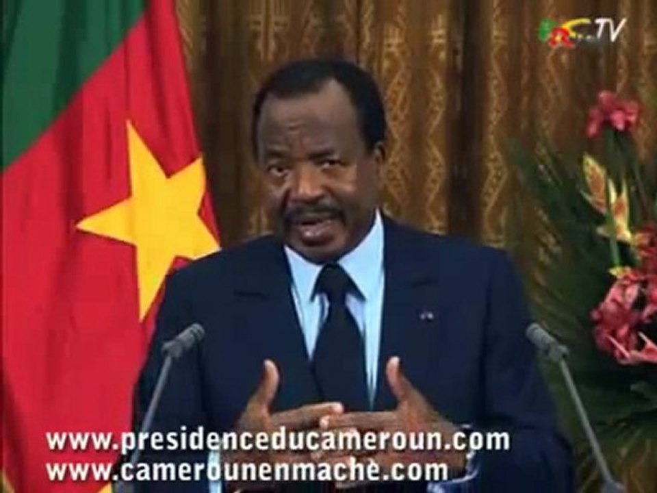 Message de Paul Biya à la jeunesse