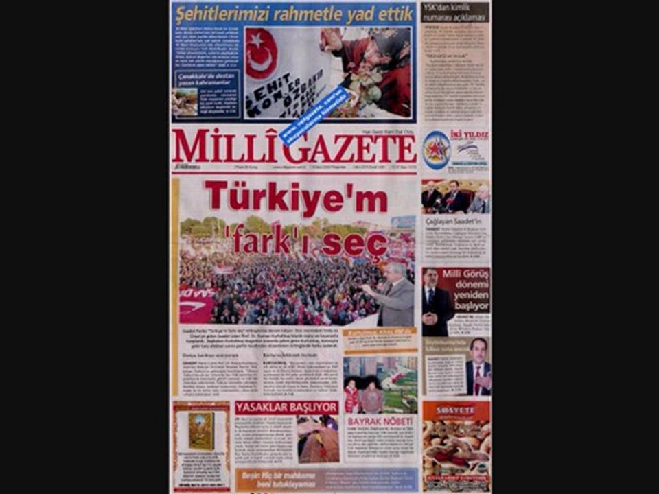 Millî Gazete sohbeti