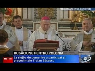 Băsescu a participat la slujba de comemorare de la Catedrala