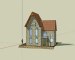 Une villa "1900" 3D avec googlesketch6