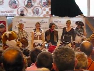 Présentation des athlètes olympiques - médaillés d'argent