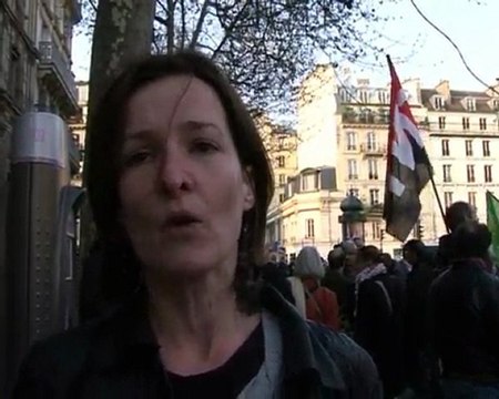Rassemblement contre l'inauguration de la place Ben Gourion