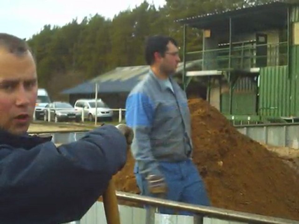 Travaux piste 2010