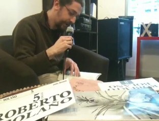 Antonio Werli lit Roberto Bolaño