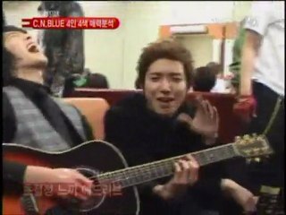 CNBlue TVn-behind star tout les membres chantent