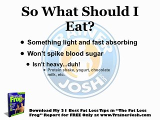 What to Eat Before Working Out to Get Ripped