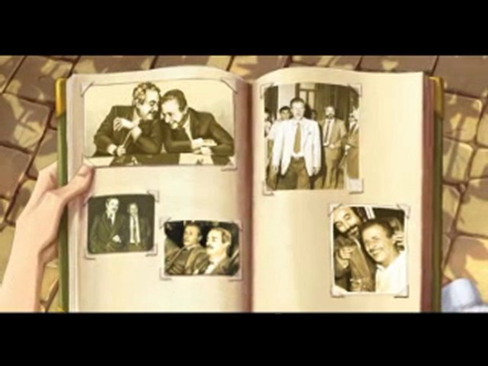 Falcone e Borsellino in cartoons