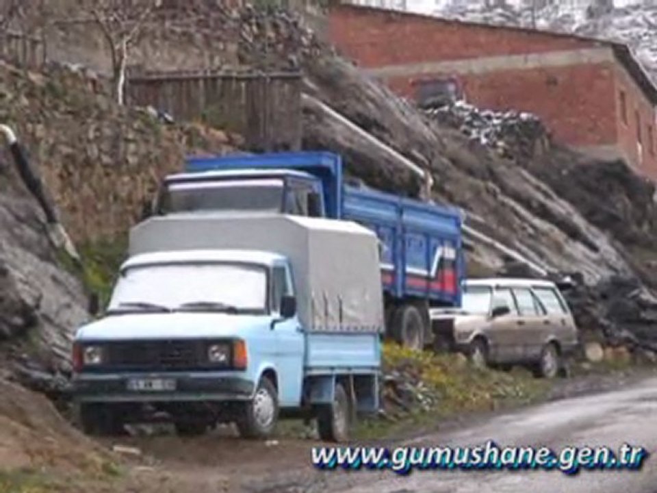 Gümüşhane'ye Beyaz Süpriz - 13 Nisan 2010