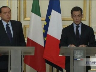 Conférence conjointe - M. Silvio Berlusconi