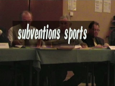 subventions sports 2010