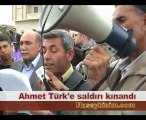 Ahmet Türk'e saldırı kınandı
