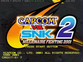 Capcom vs. SNK 2 [arcade] videotest