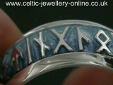 Celtic Ring (Runic) - Sterling Silver DSF300