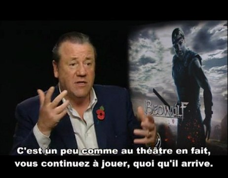 Ray Winstone Interview La Légende de Beowulf