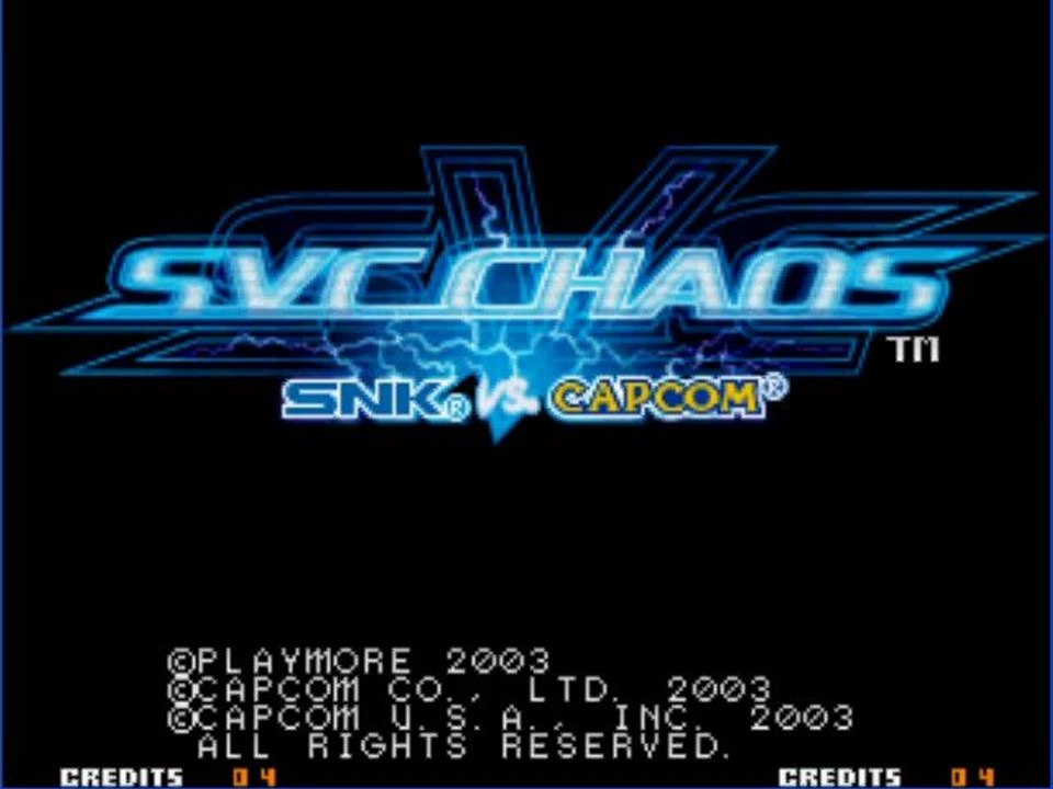 SNK vs. Capcom: SVC Chaos [Neo Geo] videotest