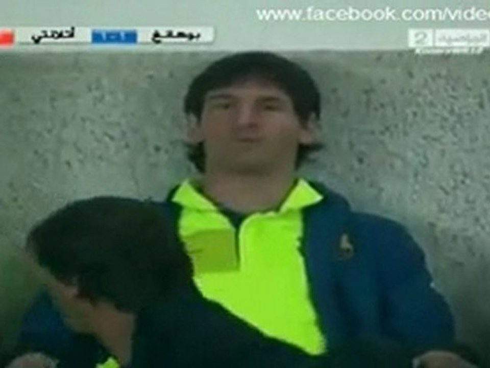 Messi Bu Sefer Tribünde