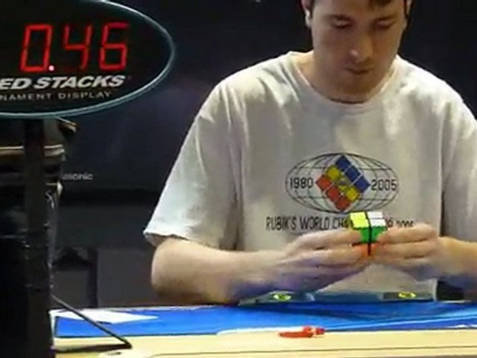 Record de France Rubik's Cube 2x2 : 3.13 secondes