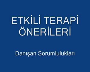 Psiko Terapi de Danışan Sorumlulukları