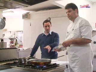 Recette Brochette de saumon et foie gras