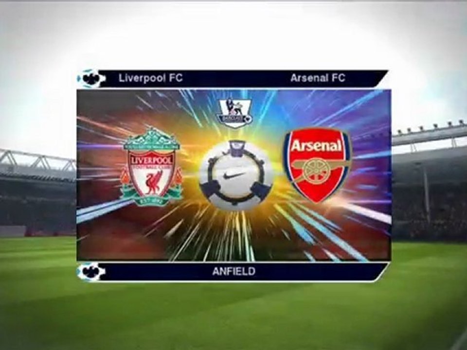 Pes 2010 Arsenal-Liverpool highlights