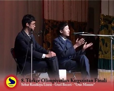 8. TÜRKÇE OLİMPİYATLARI KIRGIZİSTAN ELEMESİ ONE MİNUTE