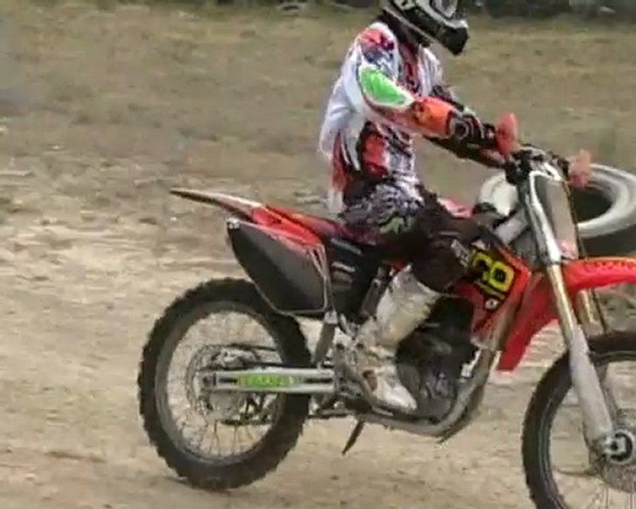 Entrainement Moto-Cross à Saint-Secondin