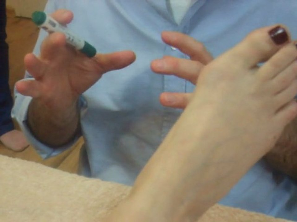 Gilad Shadmon reflexology lesson - 12.4.2010