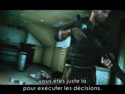 Splinter Cell Conviction - Présentation de Tom Reed