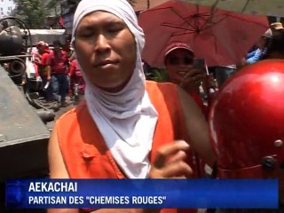Thaïlande: les manifestants antigouvernementaux en colère