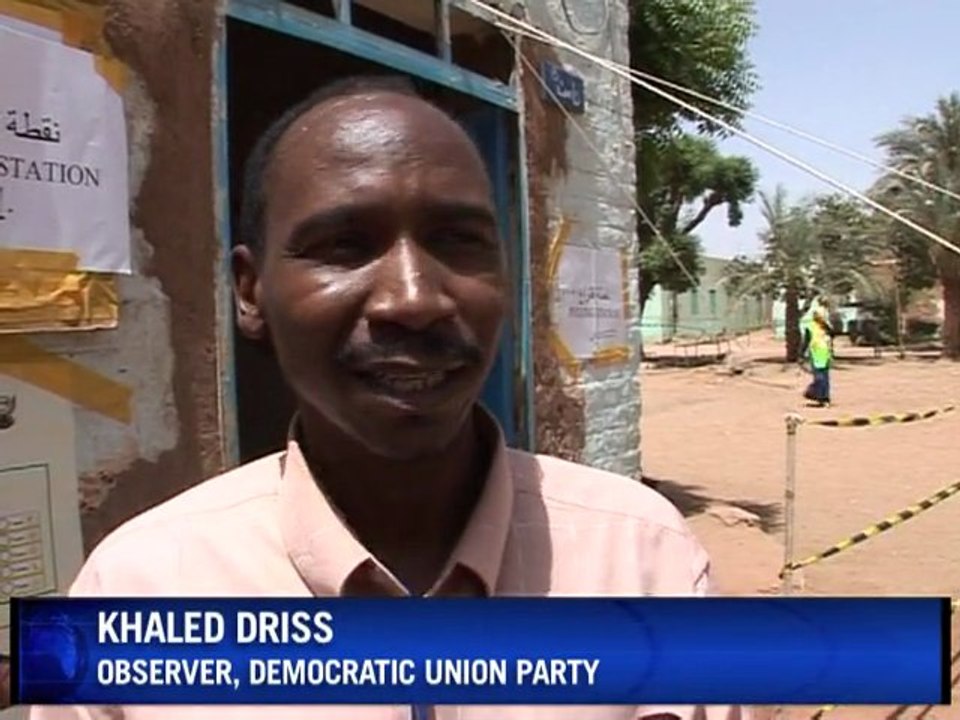 Sudan's Beshir votes in first competitive polls in two decades