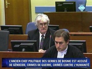 Reprise du procès de Radovan Karadzic devant le TPI