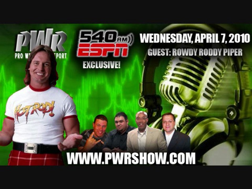 Pro Wrestling Report - Rowdy Roddy Piper Interview 4/7/2010