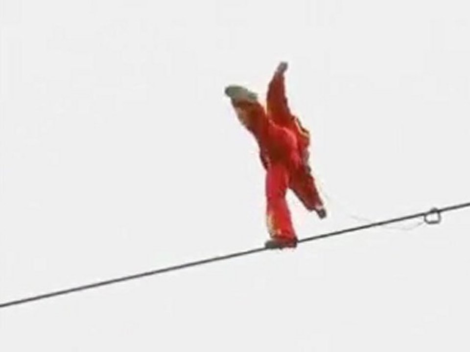 Boy on Tightrope