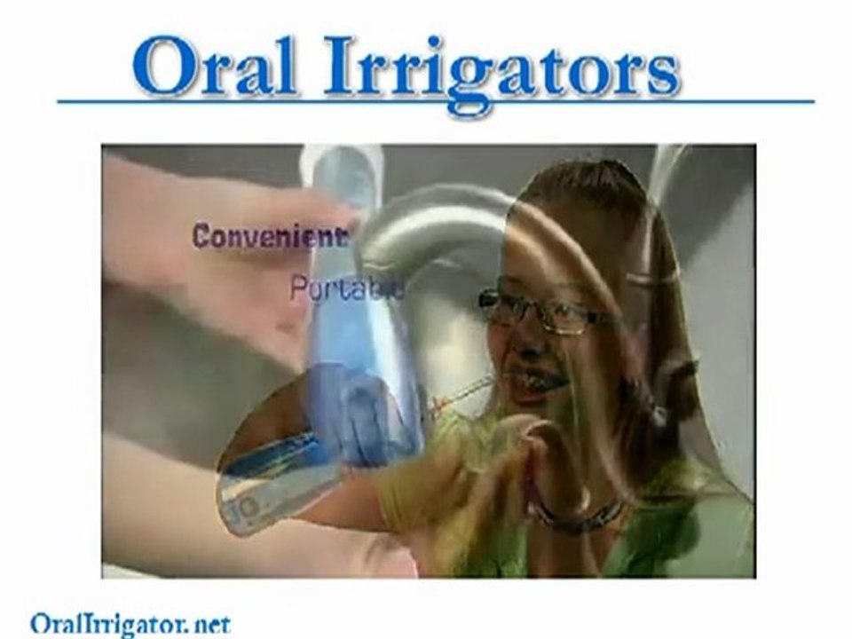 Waterpik Portable Oral Irrigator