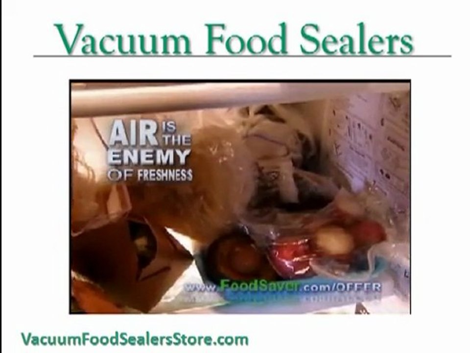 FoodSaver Vacuum Food Sealers