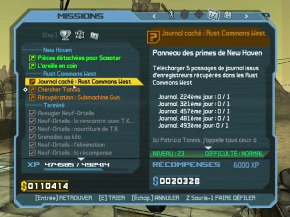 22) Walkthrough Borderlands - Découvrons Rust Commons West